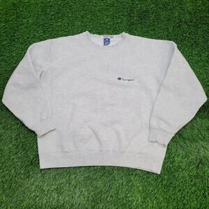 Vintage 90s Champion Cropped Sweatshirt Womens 2XL 25x24 USA